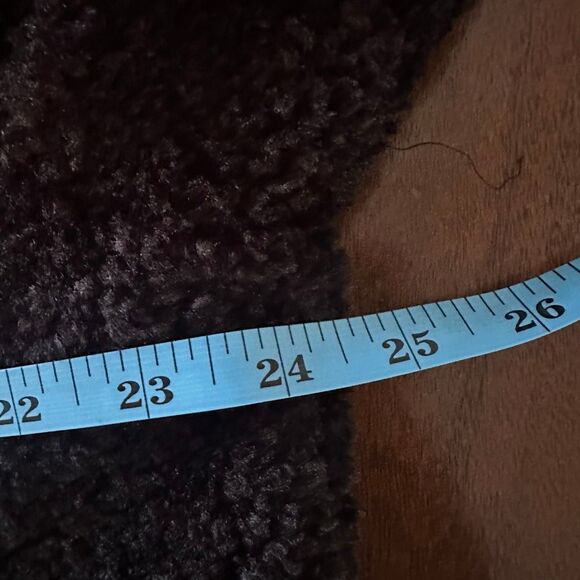 Jane Post $795 Curly Lamb Jane Coat black womens XL NWT - Picture 13 of 14